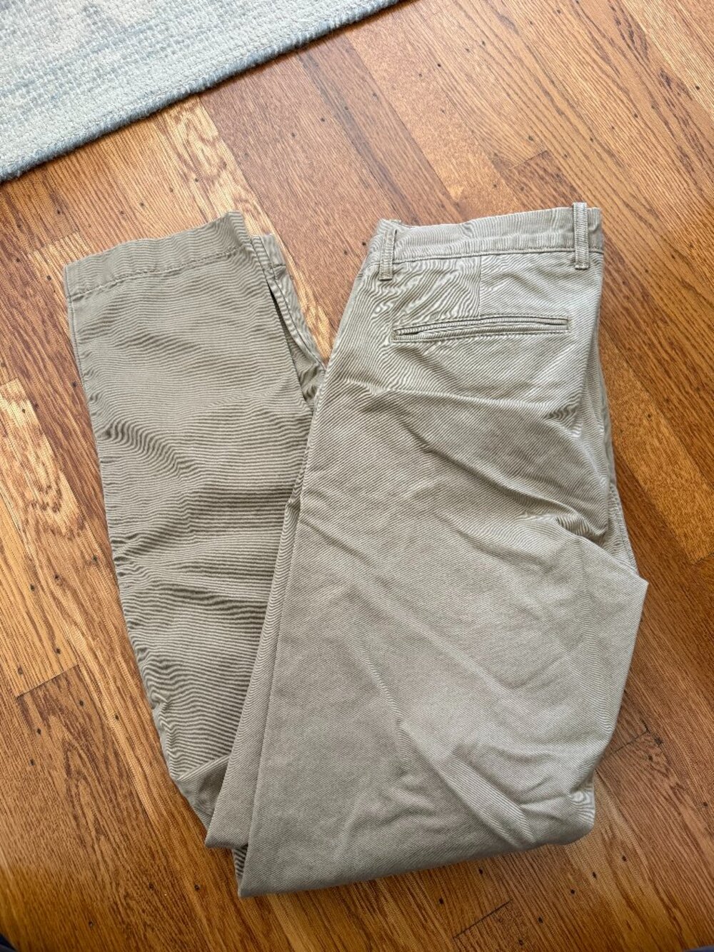 J. Crew 484 Broken In Chinos Khaki W32 L34 100% Cotton